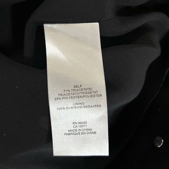 TIBI neve cami midi beaded slip dress polka dot crepe black size 10 - Picture 11 of 16